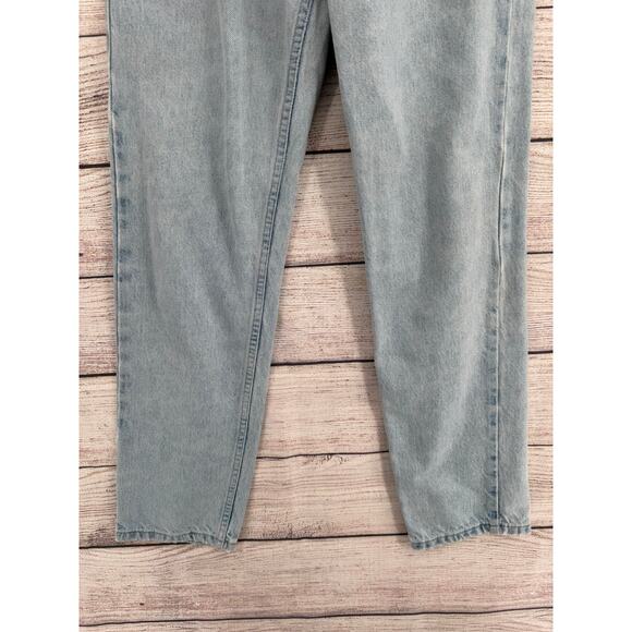 Vintage 80s Guess Straight Leg Jeans Womens 28 (26) Blue Light Wash Denim - Picture 6 of 11